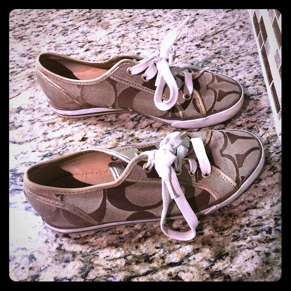Coach sneakers size 7